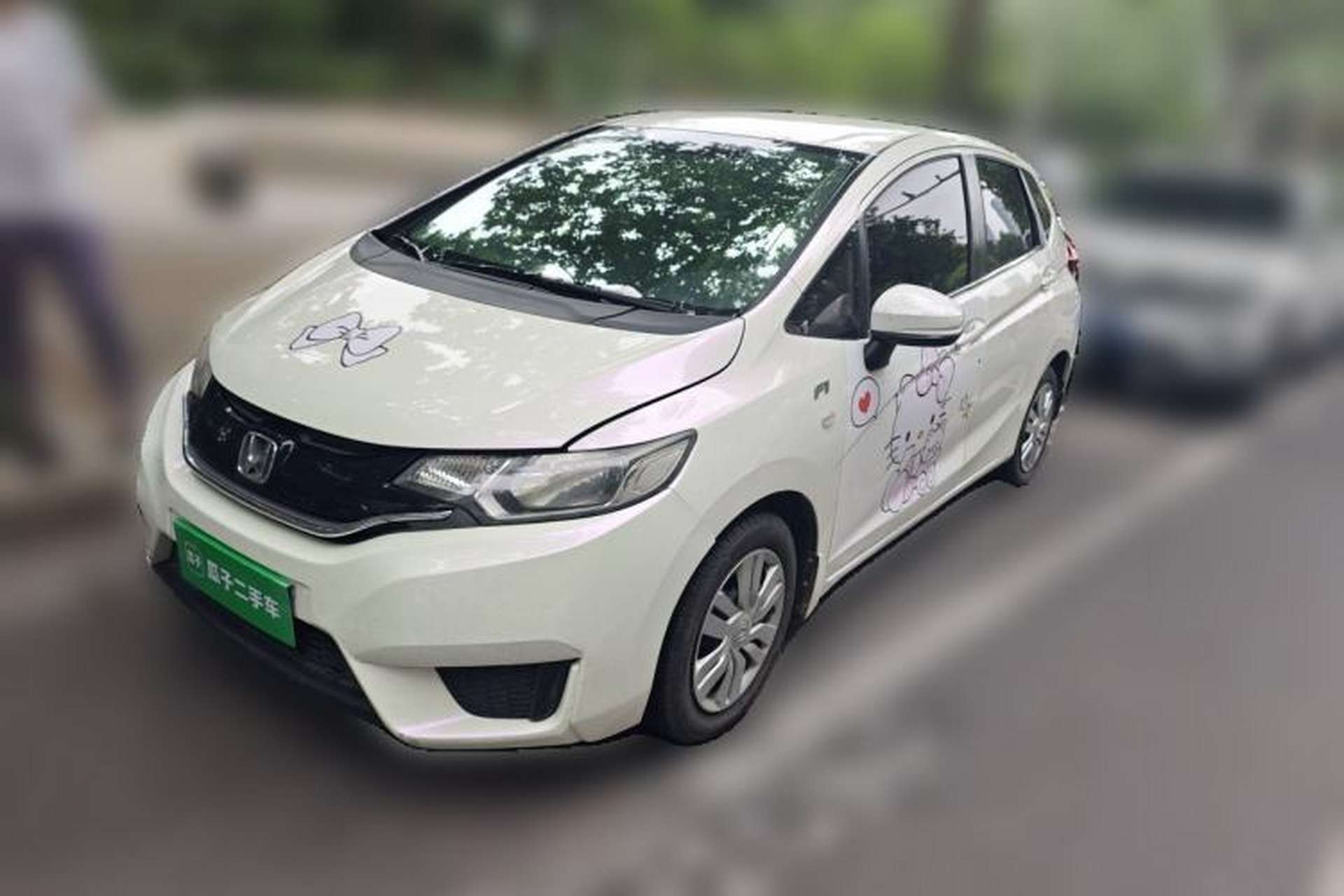 Used Honda Fit 2016 1.5L LX CVT Comfort Model Front Left 45 Deg
