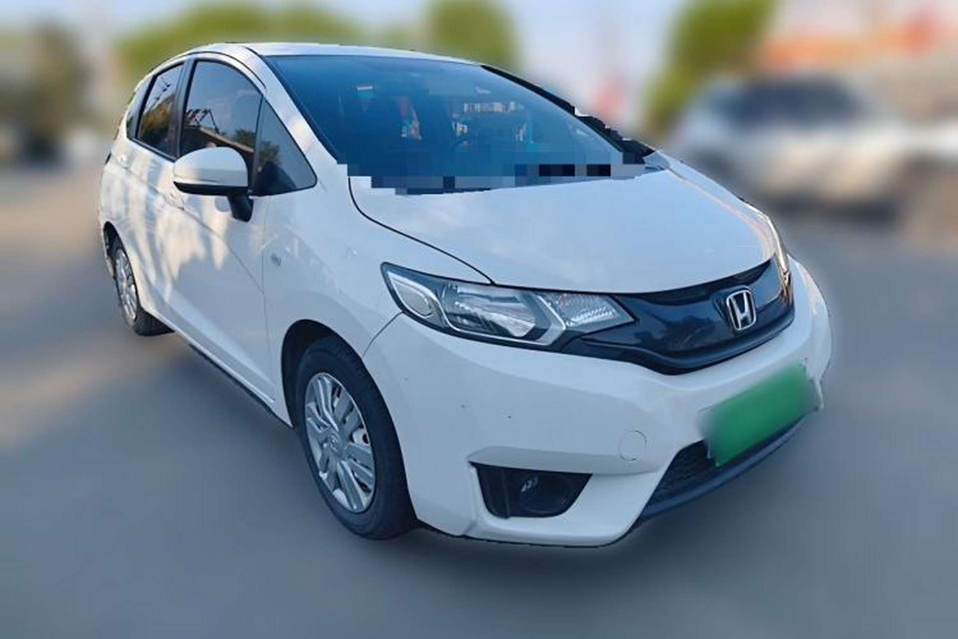 Used Honda Fit 2016 1.5L LX Manual Comfort Model Front Right 45 Deg