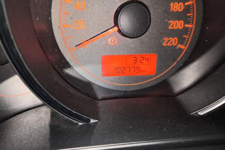 Used Honda Fit 2016 1.5L LX Manual Comfort Model Odometer Close Up