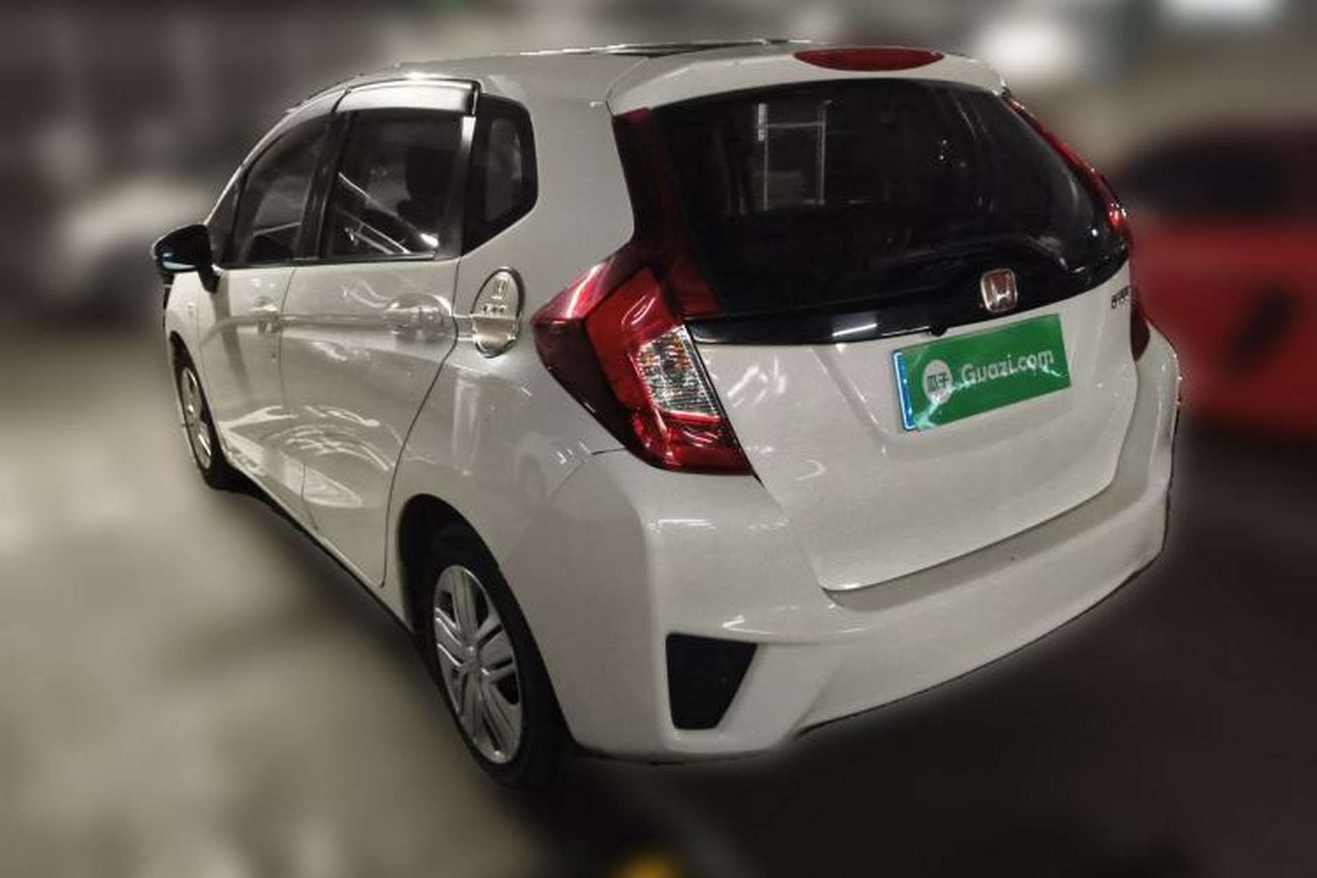 Used Honda Fit 2016 1.5L LX CVT Comfort Model Rear Left 45 Deg