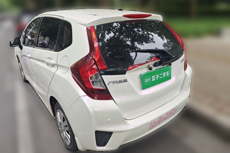 Used Honda Fit 2016 1.5L LX CVT Comfort Model Rear Left 45 Deg