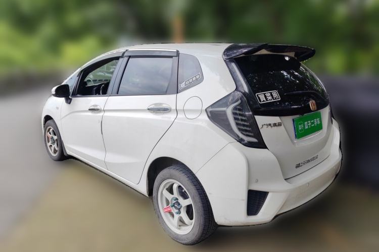 Used Honda Fit 2016 1.5L LX CVT Comfort Model Rear Left 45 Deg