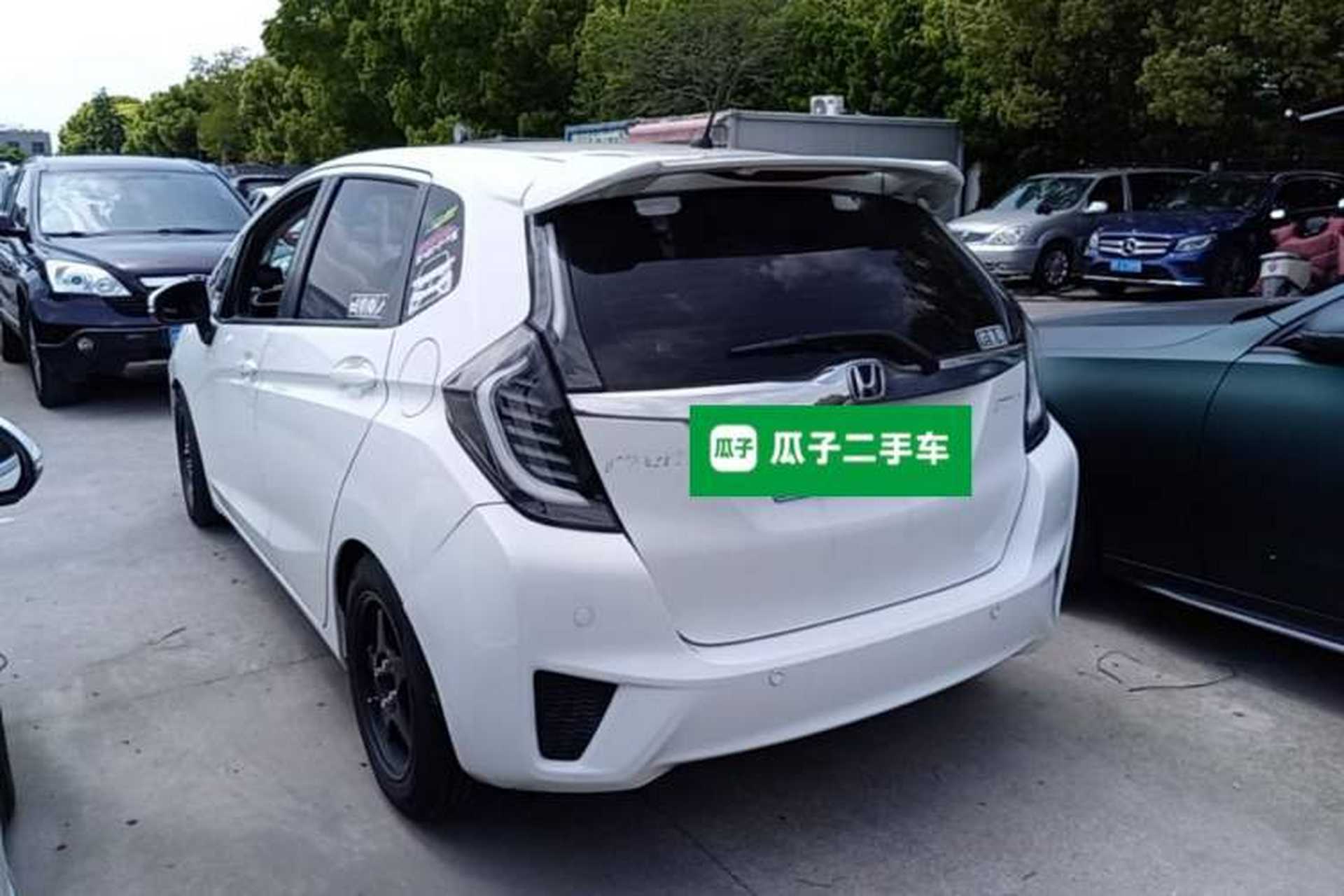 Used Honda Fit 2016 1.5L EXLI CVT Leading Model Rear Left 45 Deg