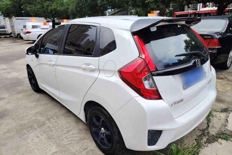 Used Honda Fit 2016 1.5L LX CVT Comfort Model Rear Left 45 Deg