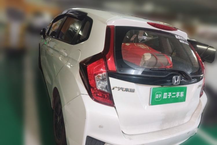 Used Honda Fit 2016 1.5L LX CVT Comfort Model Rear Left 45 Deg