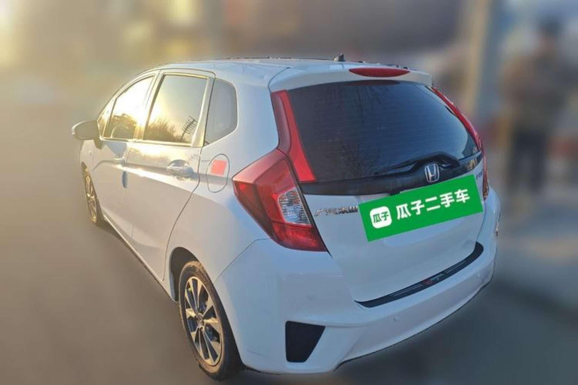 Used Honda Fit 2016 1.5L LXS CVT Comfort Sunroof Version Rear Left 45 Deg