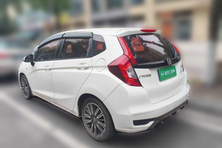 Used Honda Fit 2016 1.5L LX CVT Comfort Model Rear Left 45 Deg