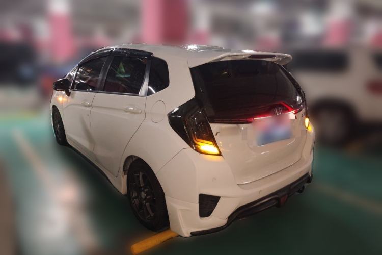 Used Honda Fit 2016 1.5L LX CVT Comfort Model Rear Left 45 Deg