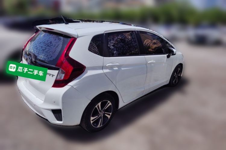 Used Honda Fit 2016 1.5L SES CVT Fashion Sunroof Edition Rear Right 45 Deg