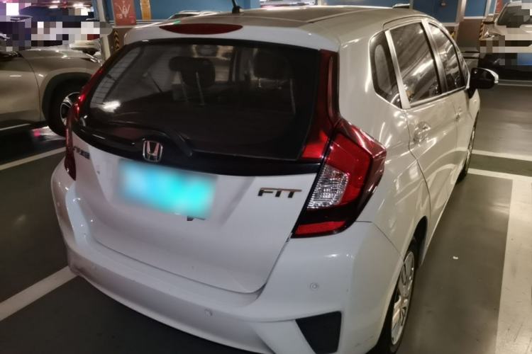 Used Honda Fit 2016 1.5L LX CVT Comfort Model Rear Right 45 Deg