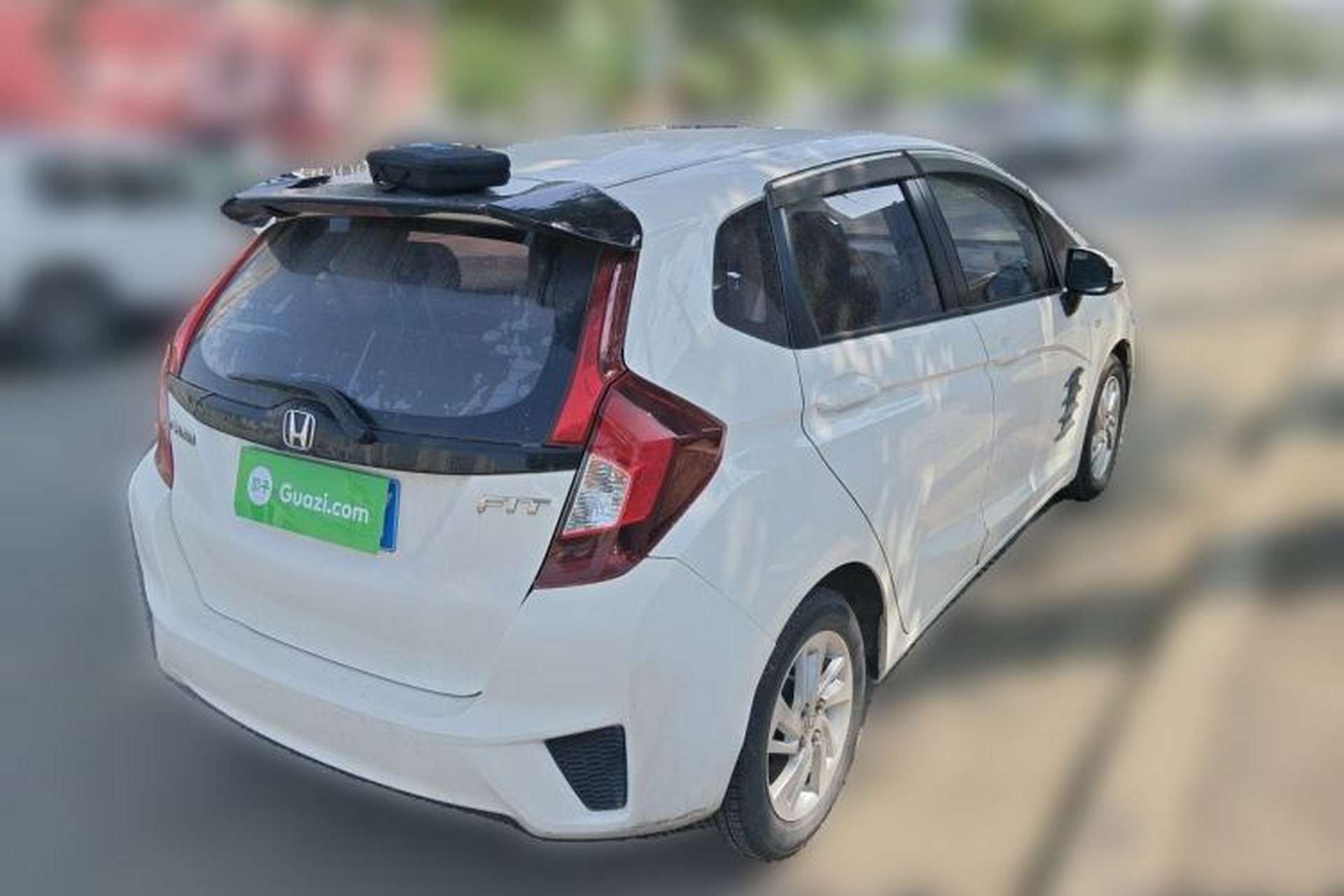 Used Honda Fit 2016 1.5L LX Manual Comfort Model Rear Right 45 Deg
