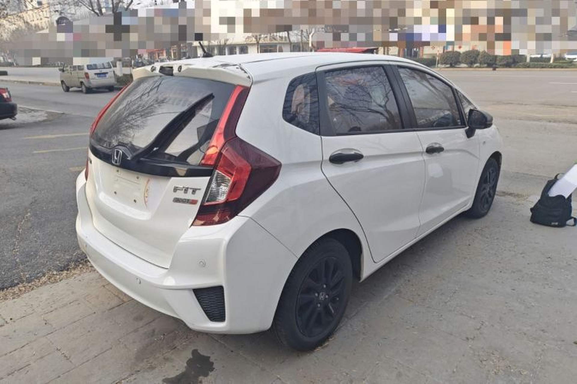 Used Honda Fit 2016 1.5L LXS CVT Comfort Sunroof Version Rear Right 45 Deg