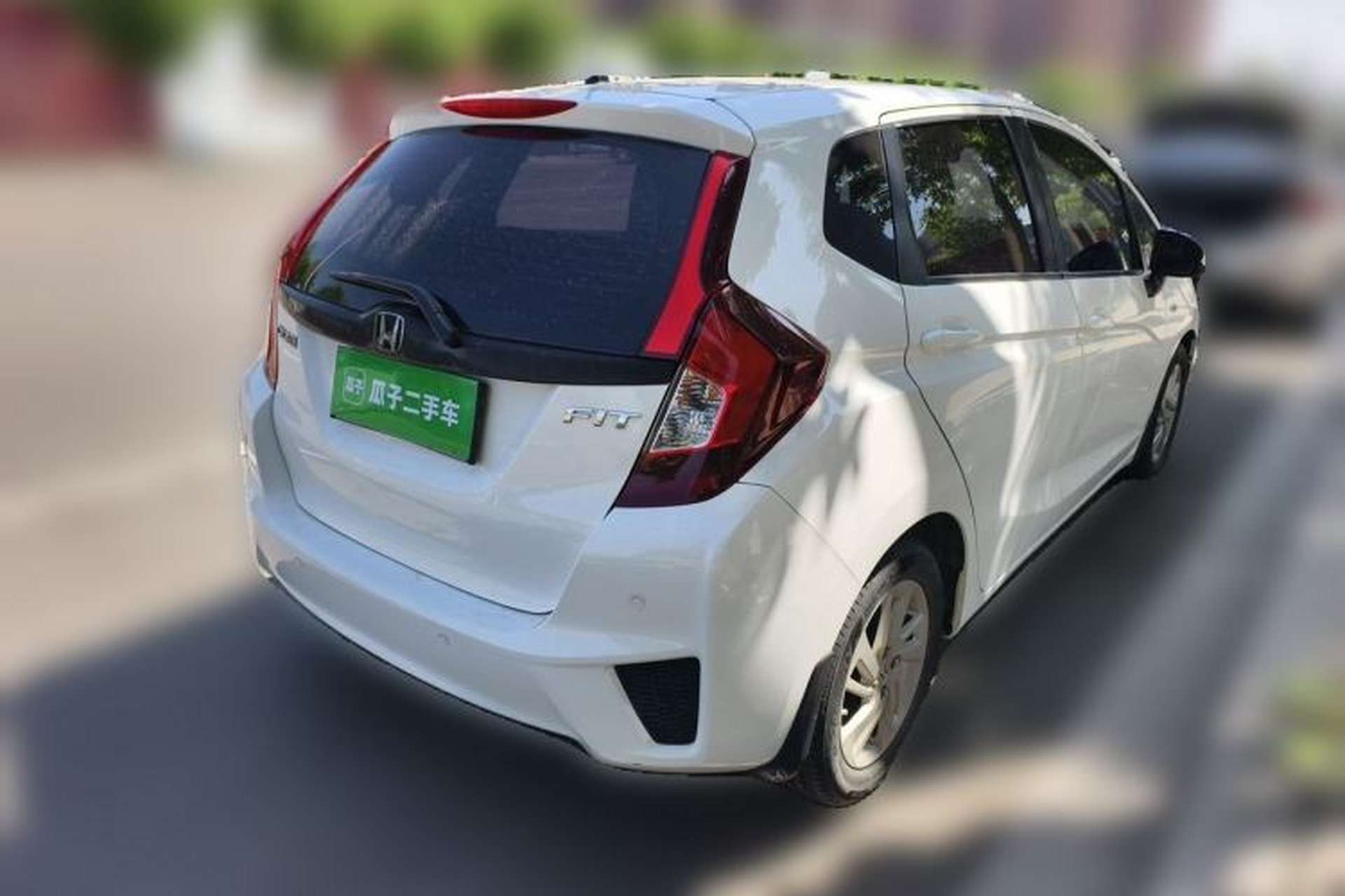 Used Honda Fit 2016 1.5L LX CVT Comfort Model Rear Right 45 Deg