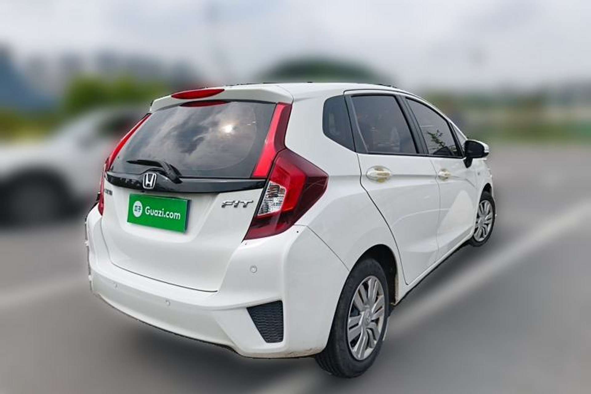 Used Honda Fit 2016 1.5L LX CVT Comfort Model Rear Right 45 Deg