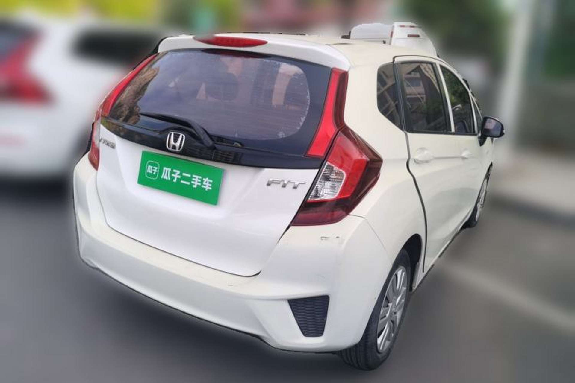 Used Honda Fit 2016 1.5L LX Manual Comfort Model Rear Right 45 Deg