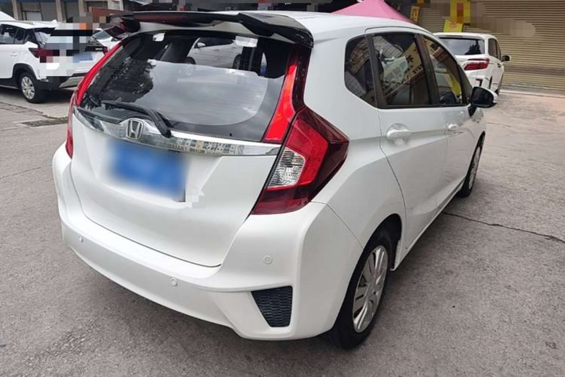 Used Honda Fit 2016 1.5L LXS CVT Comfort Sunroof Version Rear Right 45 Deg