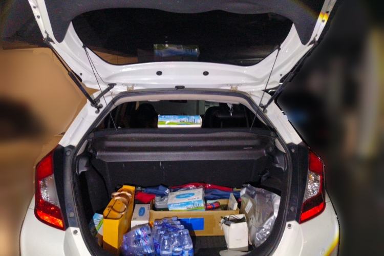 Used Honda Fit 2016 1.5L LXS CVT Comfort Sunroof Version Trunk