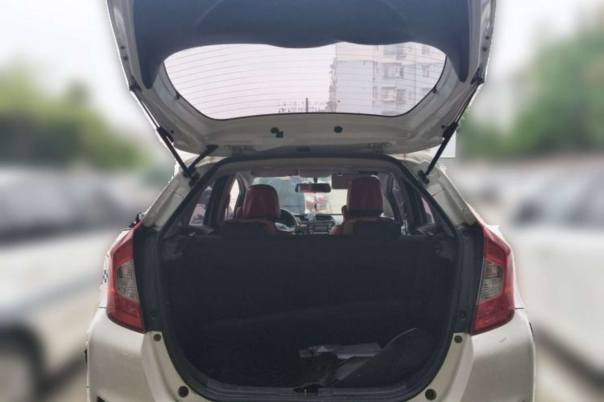 Used Honda Fit 2016 1.5L LX Manual Comfort Model Trunk