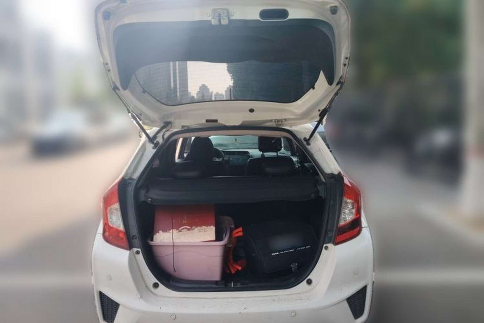 Used Honda Fit 2016 1.5L LXS CVT Comfort Sunroof Version Trunk