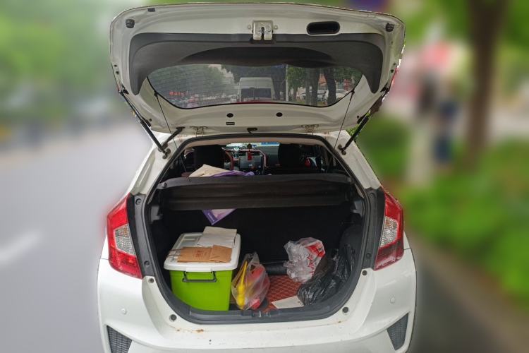 Used Honda Fit 2016 1.5L LX CVT Comfort Model Trunk