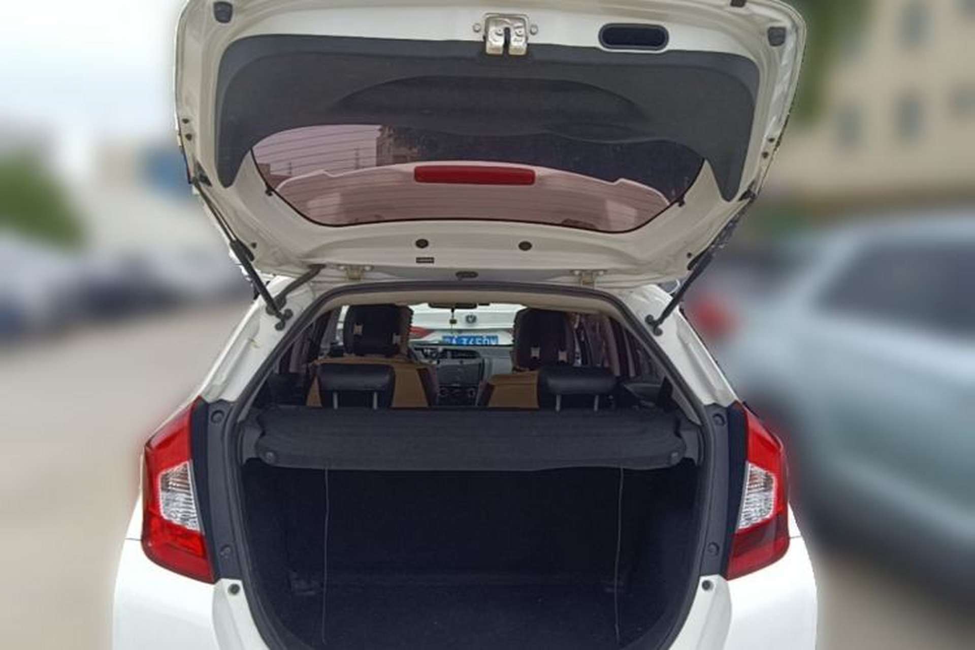 Used Honda Fit 2016 1.5L LX CVT Comfort Model Trunk