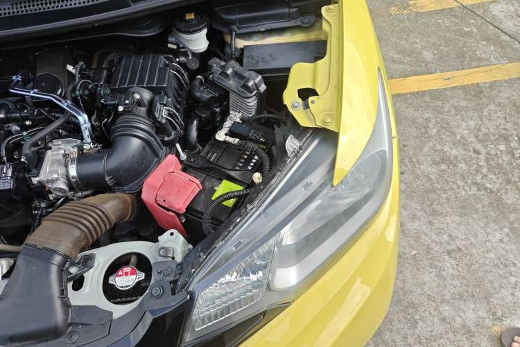 Used Honda Fit 2016 1.5L LX CVT Comfort Model Engine Bay Left