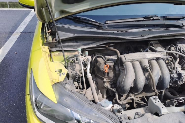 Used Honda Fit 2016 1.5L LX CVT Comfort Model Engine Bay Right