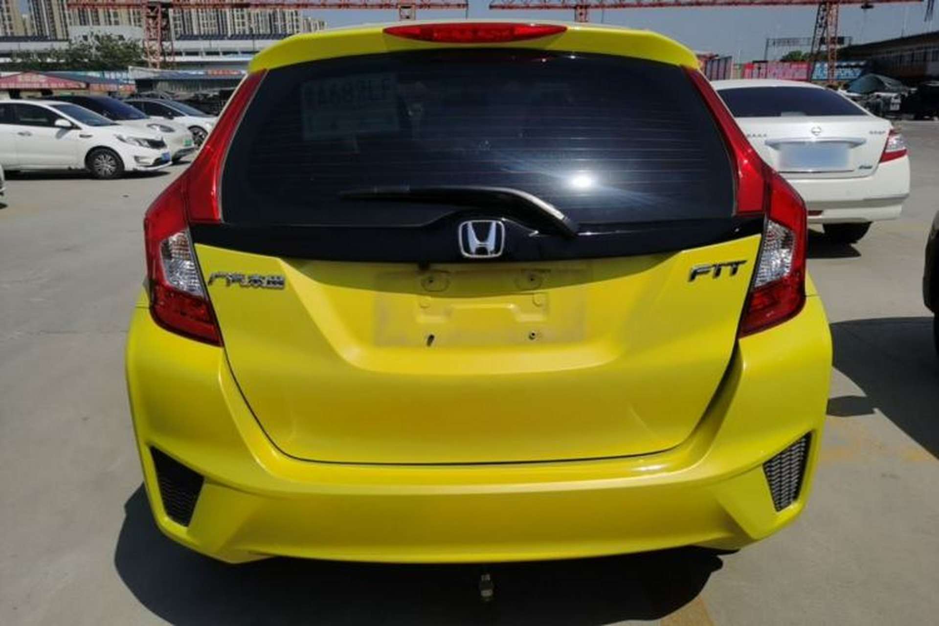 Used Honda Fit 2016 1.5L LX CVT Comfort Model Rear