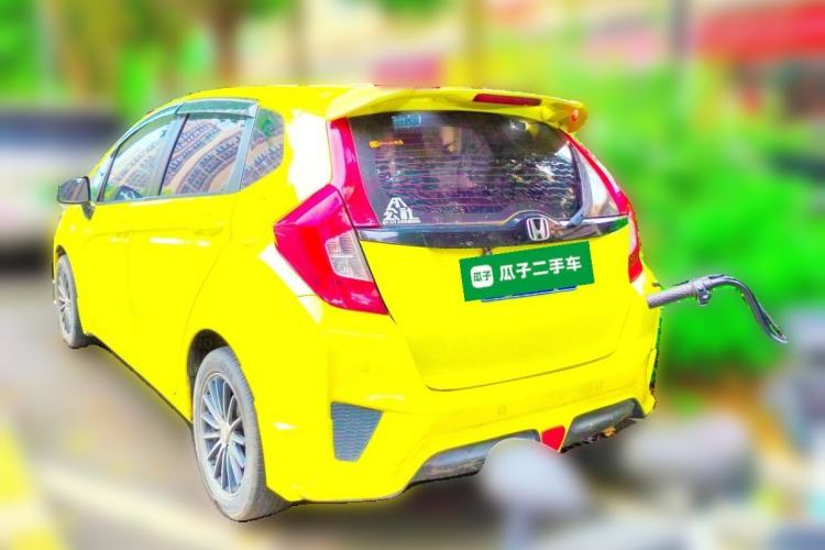 Used Honda Fit 2016 1.5L LX CVT Comfort Model Rear Left 45 Deg