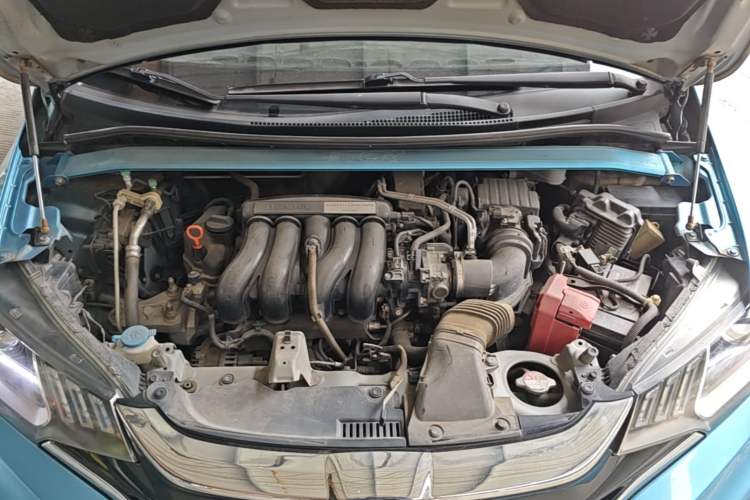Used Honda Fit 2018 1.5L CVT Trendy Sports Edition Engine Bay