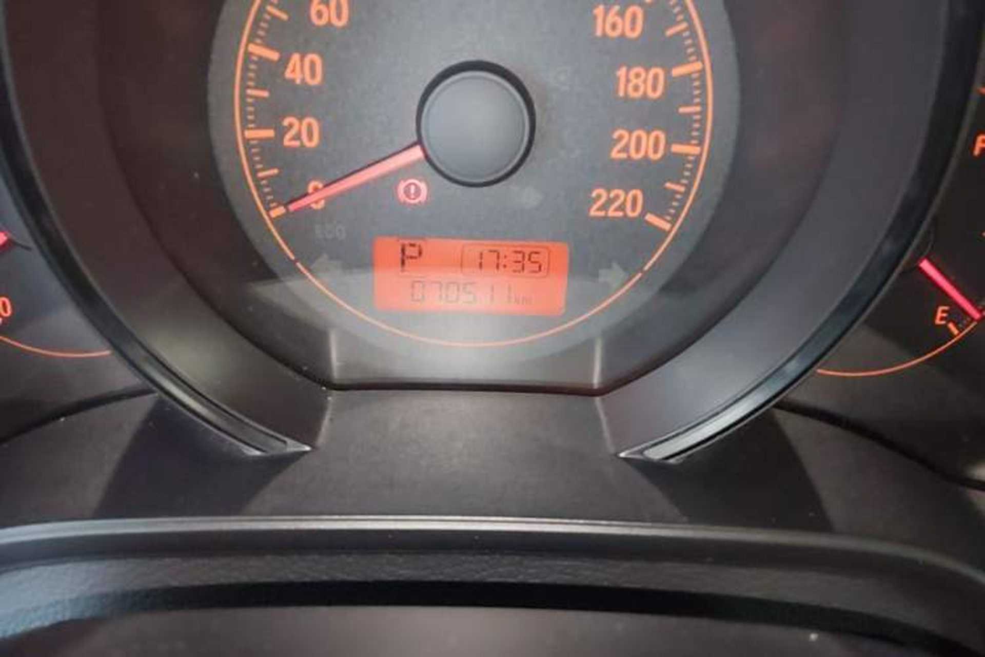 Used Honda Fit 2018 1.5L CVT Comfort Version Odometer Close Up