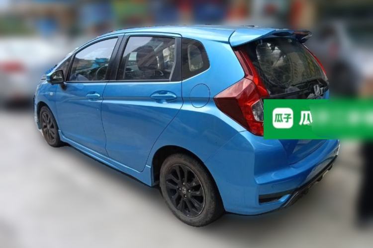 Used Honda Fit 2018 1.5L CVT Trendy Sports Edition Rear Left 45 Deg