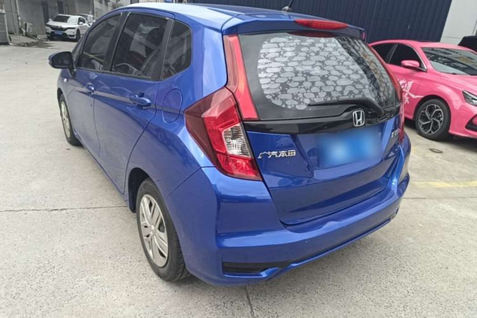 Used Honda Fit 2018 1.5L CVT Comfort Version Rear Left 45 Deg