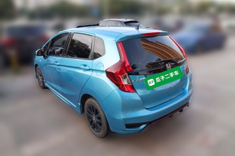 Used Honda Fit 2018 1.5L CVT Trendy Sports Edition Rear Left 45 Deg