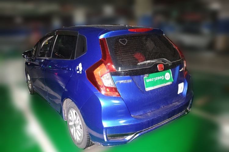 Used Honda Fit 2018 1.5L CVT Comfort Sunroof Version Rear Left 45 Deg