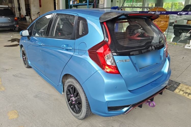 Used Honda Fit 2018 1.5L CVT Trendy Sports Edition Rear Left 45 Deg