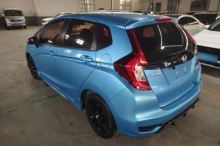 Used Honda Fit 2018 1.5L CVT Trendy Sports Edition Rear Left 45 Deg