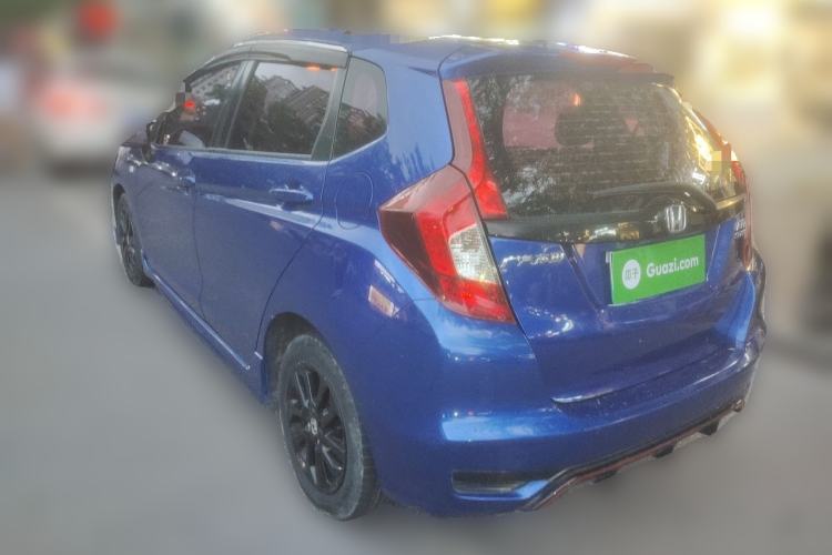 Used Honda Fit 2018 1.5L CVT Trendy Run+ Edition Rear Left 45 Deg