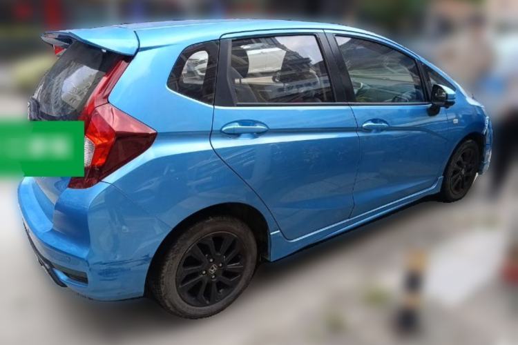 Used Honda Fit 2018 1.5L CVT Trendy Sports Edition Rear Right 45 Deg