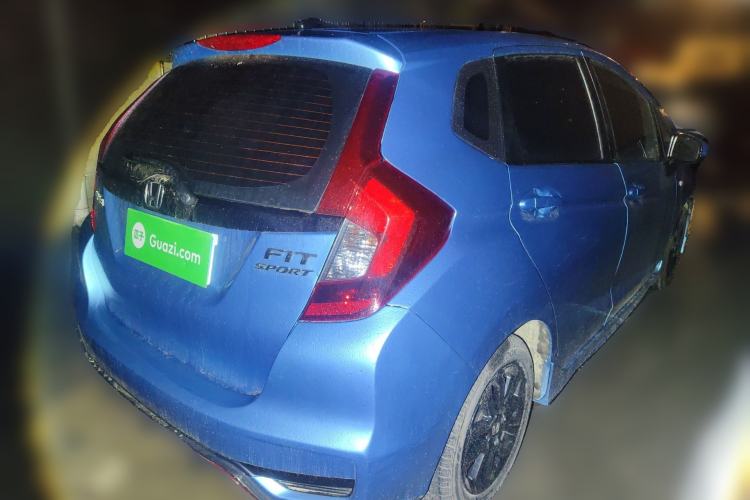 Used Honda Fit 2018 1.5L CVT Trendy Sports Edition Rear Right 45 Deg