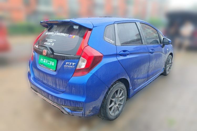 Used Honda Fit 2018 1.5L CVT Trendy Run+ Edition Rear Right 45 Deg