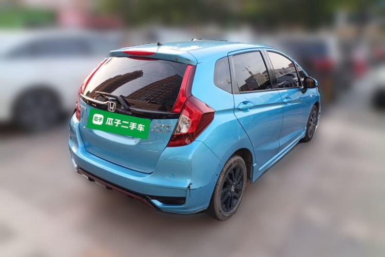 Used Honda Fit 2018 1.5L CVT Trendy Sports Edition Rear Right 45 Deg