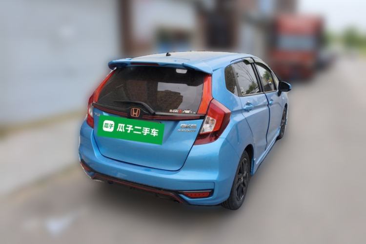 Used Honda Fit 2018 1.5L CVT Trendy Run+ Edition Rear Right 45 Deg