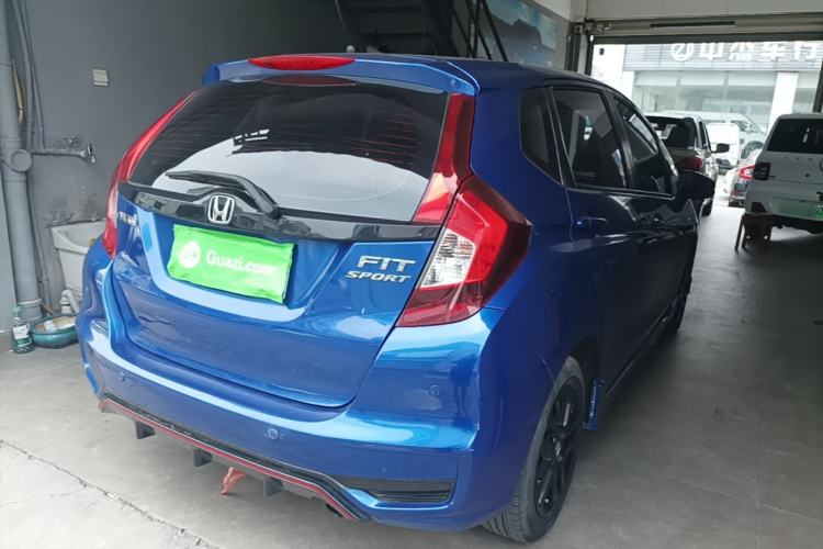 Used Honda Fit 2018 1.5L CVT Trendy Sports Edition Rear Right 45 Deg