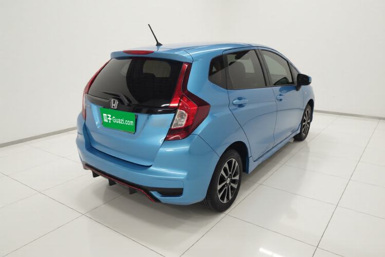 Used Honda Fit 2018 1.5L CVT Trendy Sports Edition Rear Right 45 Deg