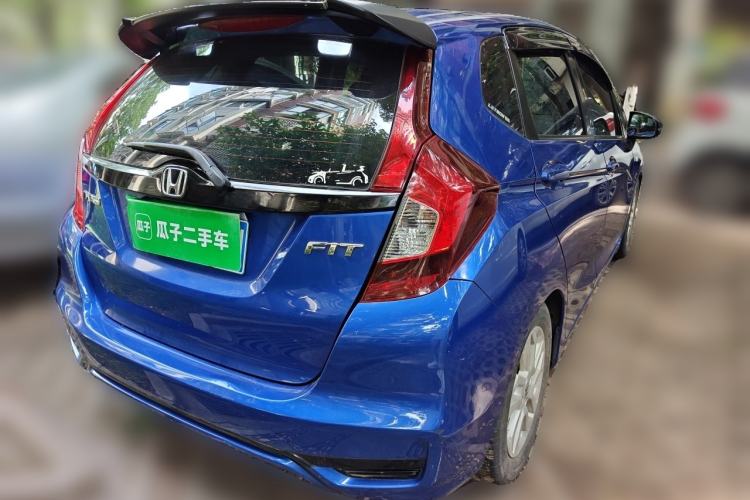 Used Honda Fit 2018 1.5L CVT Comfort Sunroof Version Rear Right 45 Deg