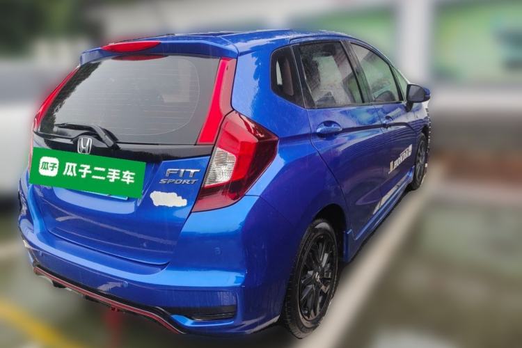 Used Honda Fit 2018 1.5L CVT Trendy Sports Edition Rear Right 45 Deg