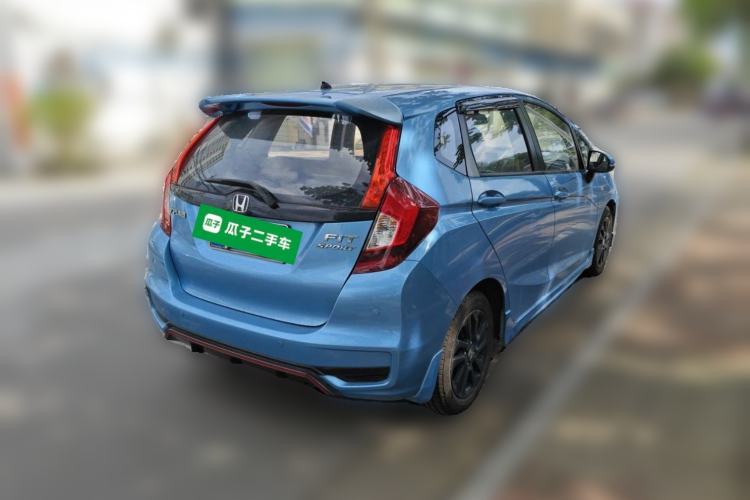 Used Honda Fit 2018 1.5L CVT Trendy Run+ Edition Rear Right 45 Deg