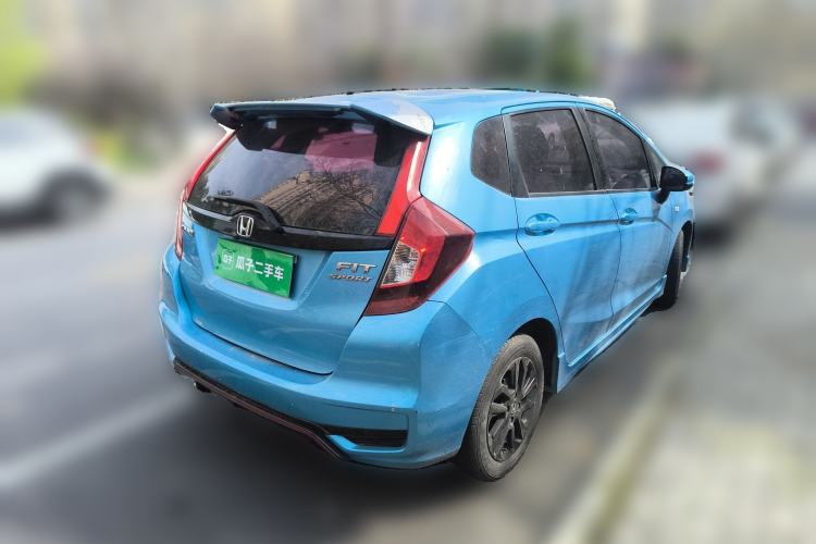 Used Honda Fit 2018 1.5L CVT Trendy Run+ Edition Rear Right 45 Deg