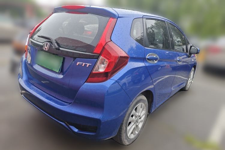 Used Honda Fit 2018 1.5L CVT Comfort Sunroof Version Rear Right 45 Deg